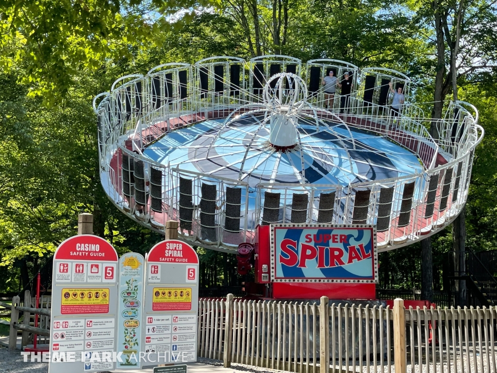 Super Spiral at DelGrosso's Amusement Park