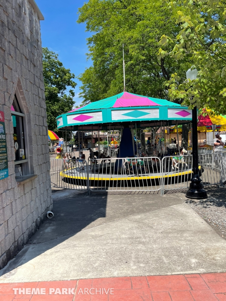 Mini Carousel at DelGrosso's Amusement Park