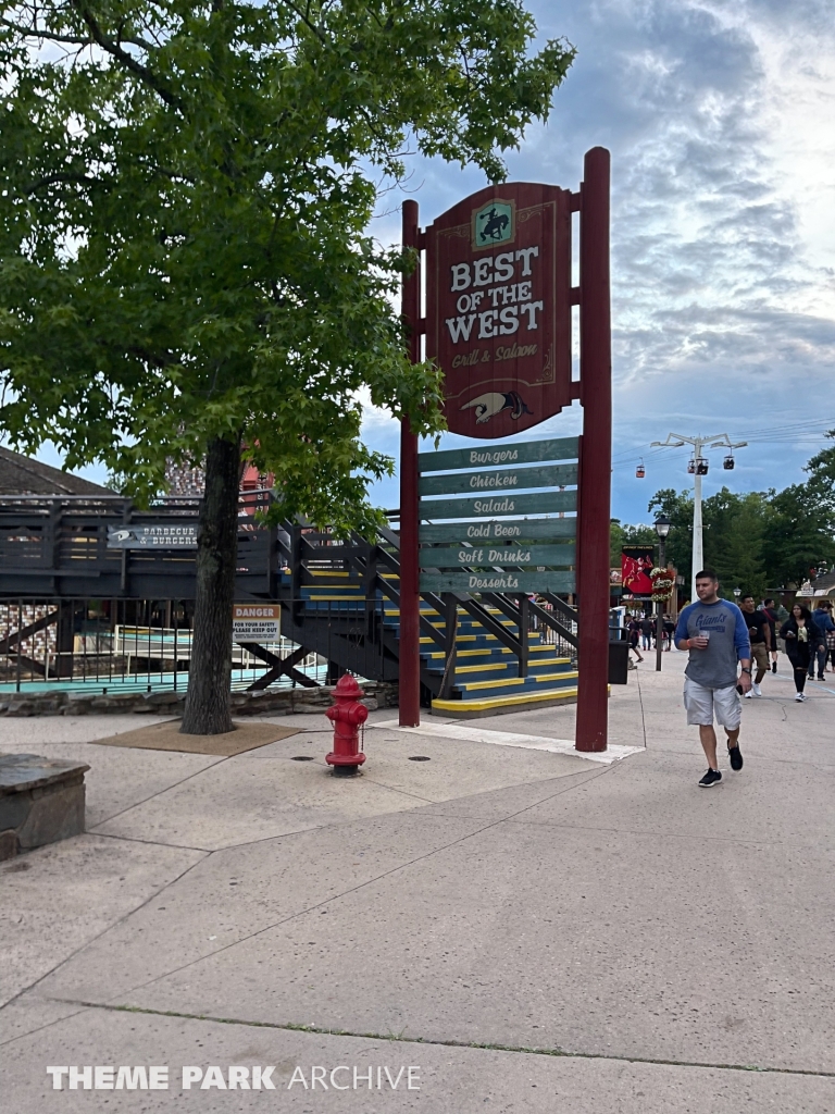 Saw Mill Log Flume at Six Flags Great Adventure