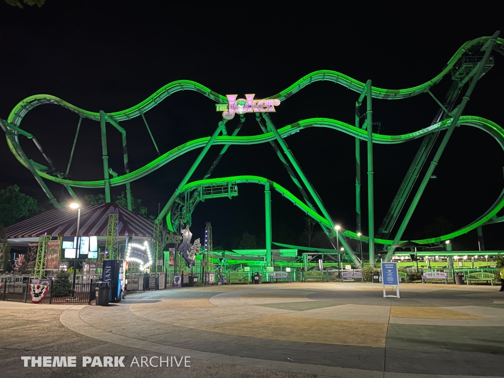 The Joker at Six Flags Great Adventure