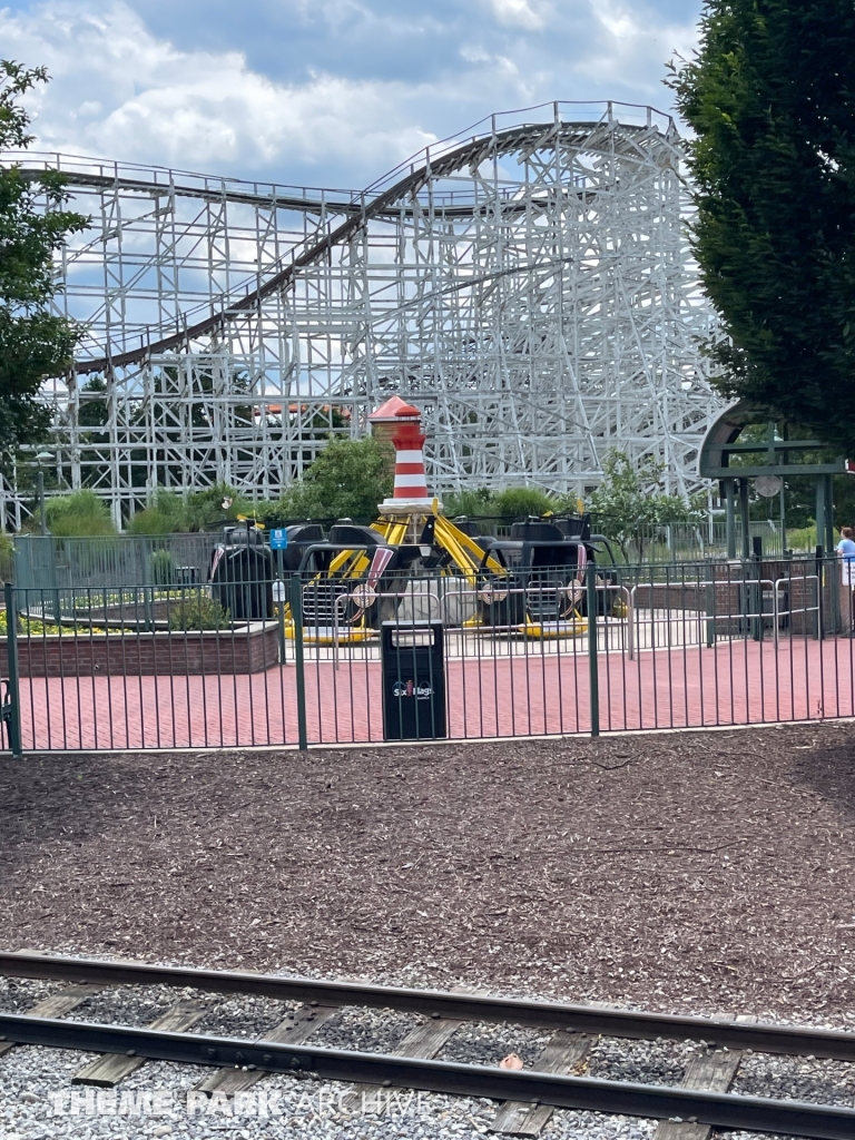 Whistlestop Whirlybirds at Six Flags America