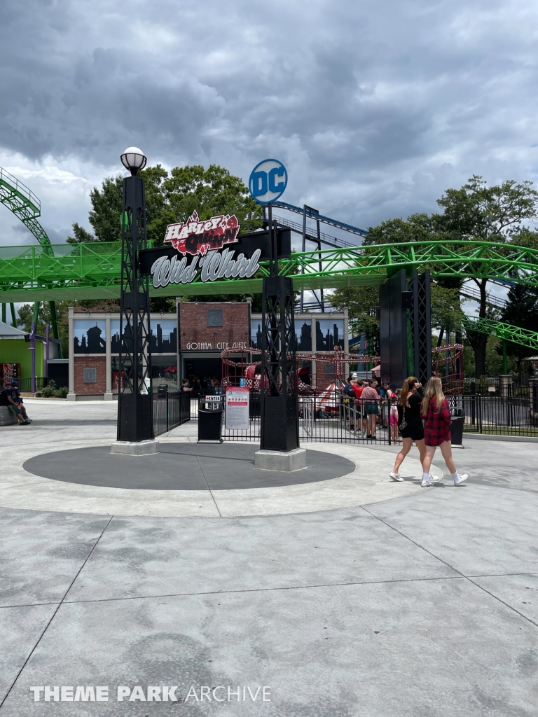 Harley Quinn Spin Sanity at Six Flags Over Georgia