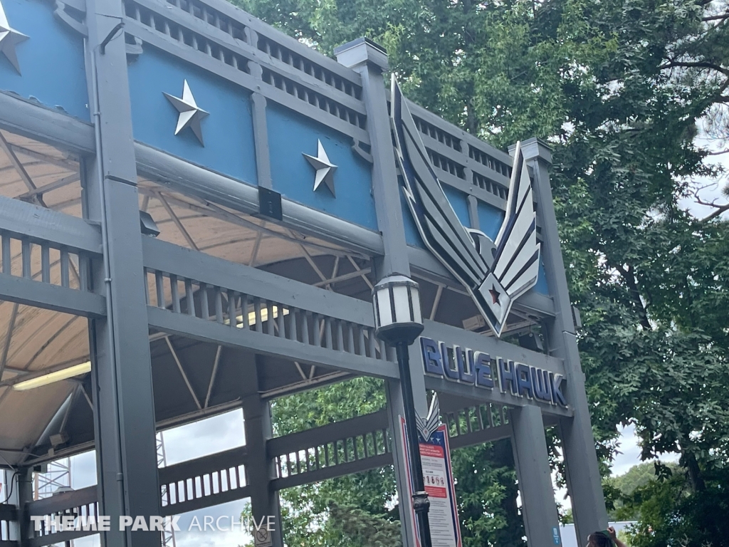 Blue Hawk at Six Flags Over Georgia