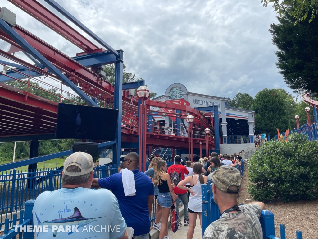 Superman Ultimate Flight at Six Flags Over Georgia