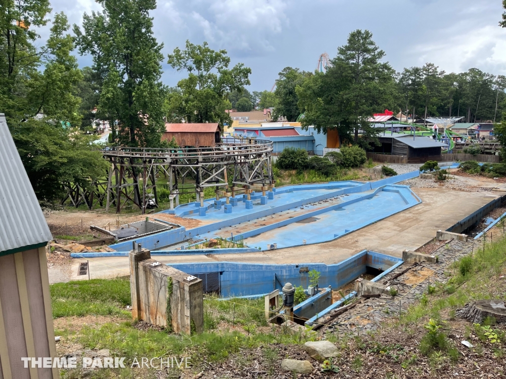 Splashwater Falls at Six Flags Over Georgia