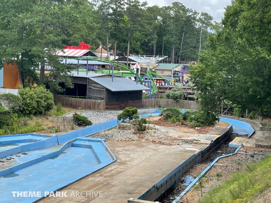 Splashwater Falls at Six Flags Over Georgia