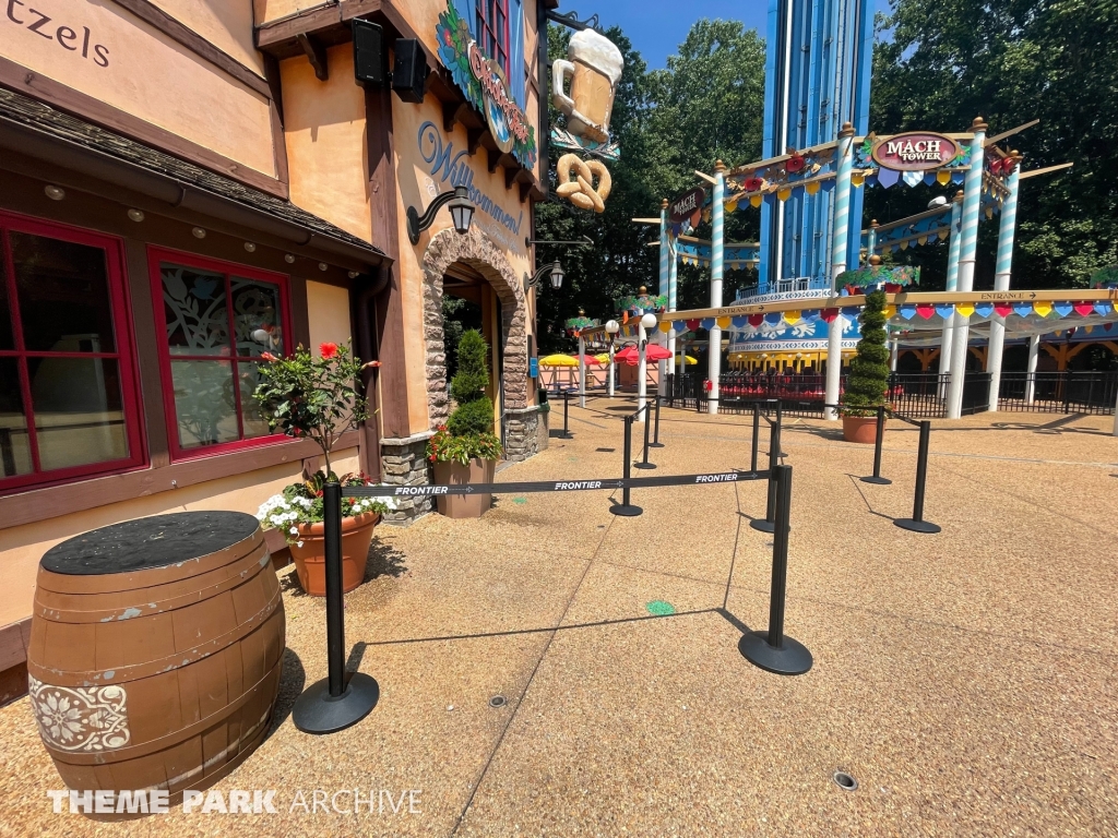 Mach Tower at Busch Gardens Williamsburg