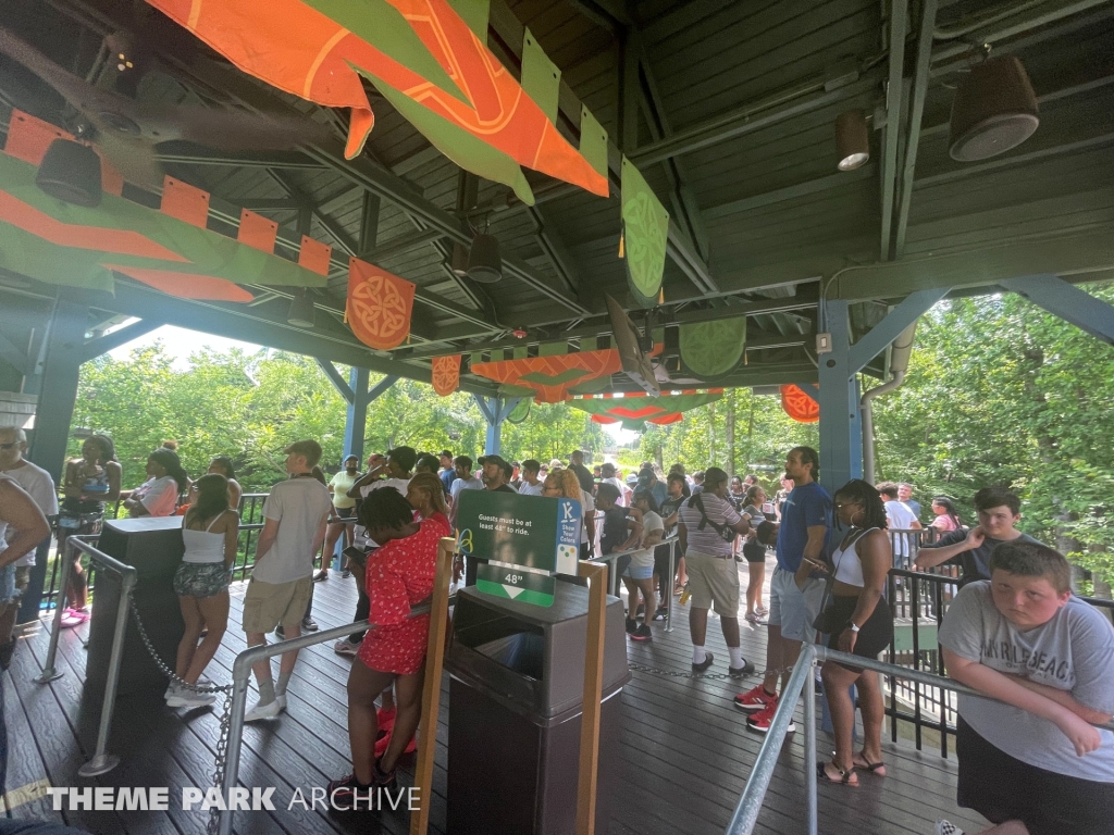 Finnegan's Flyer at Busch Gardens Williamsburg