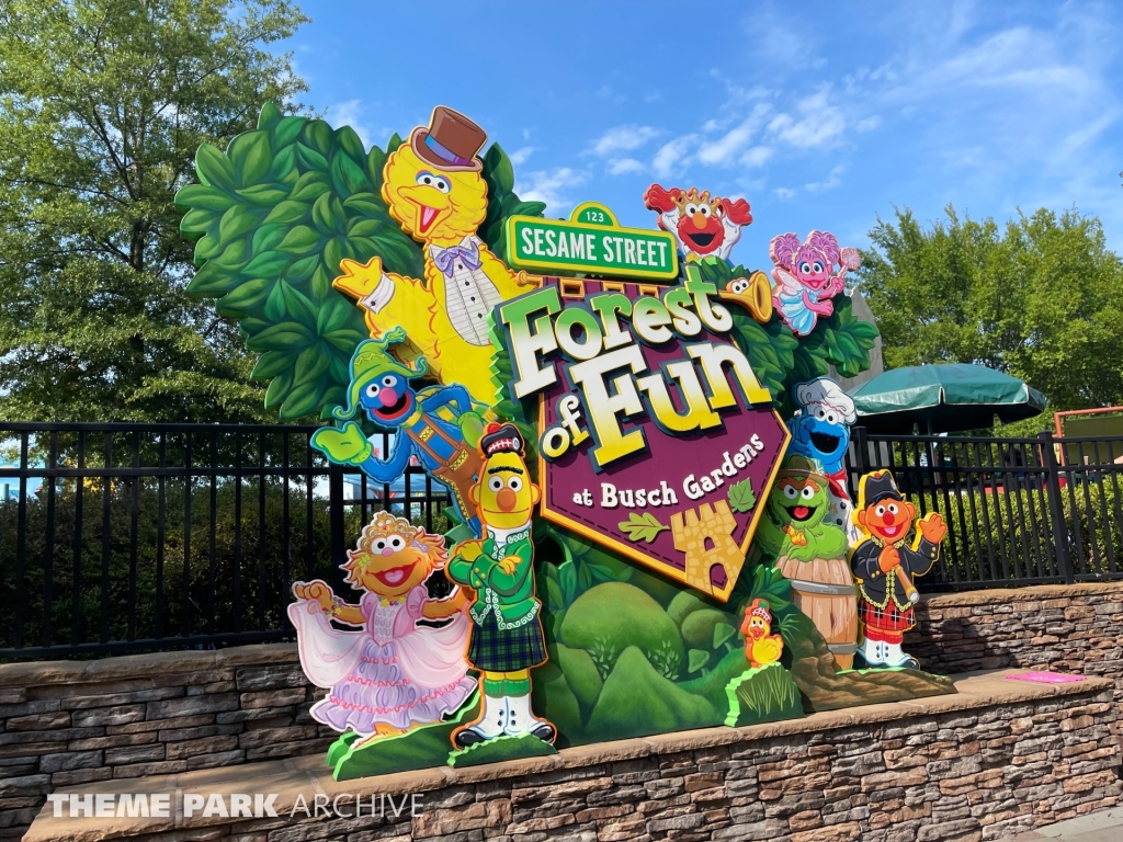 Sesame Street Forest of Fun at Busch Gardens Williamsburg