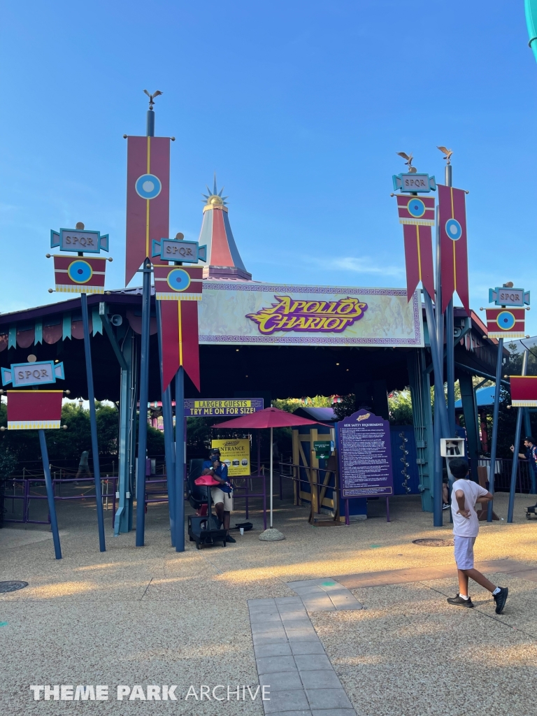 Apollo's Chariot at Busch Gardens Williamsburg