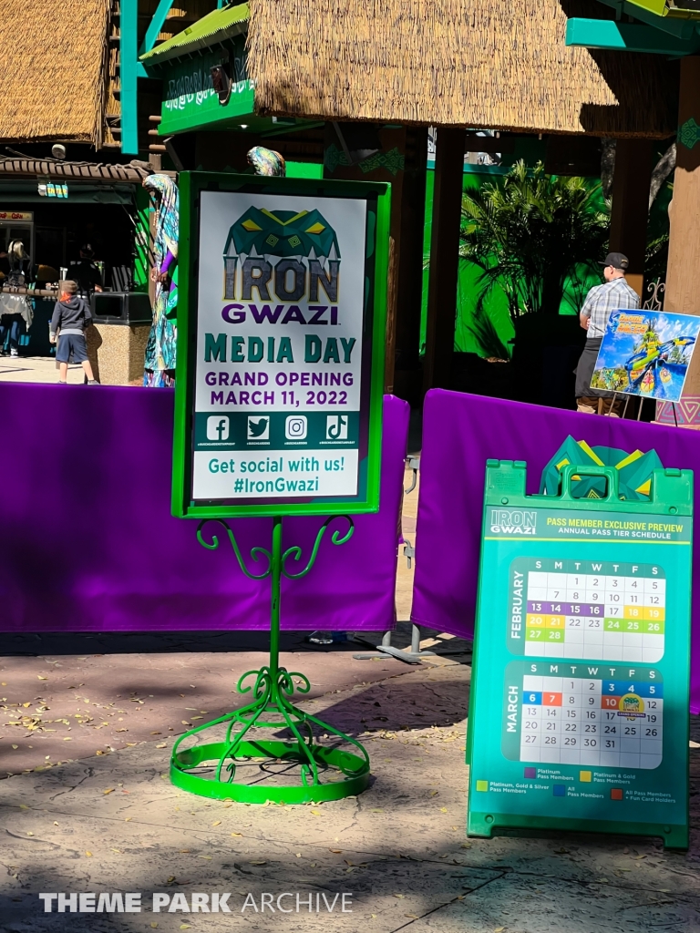 Iron Gwazi at Busch Gardens Tampa