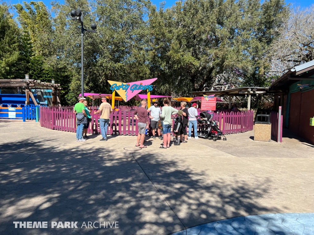 Gwazi Gliders at Busch Gardens Tampa