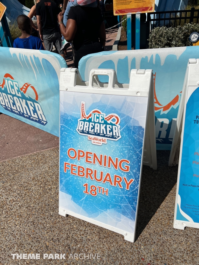 Ice Breaker at SeaWorld Orlando