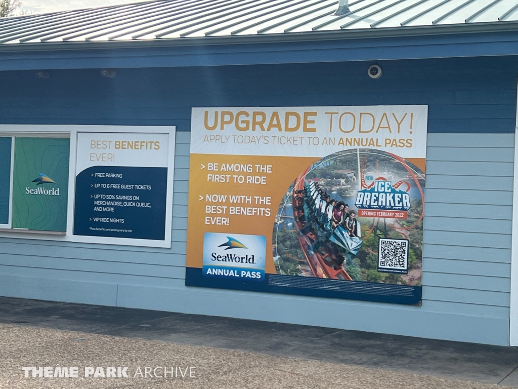 Entrance at SeaWorld Orlando