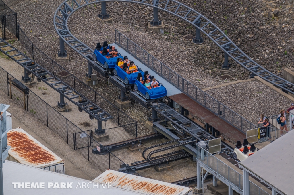 Backlot Stunt Coaster at Kings Island