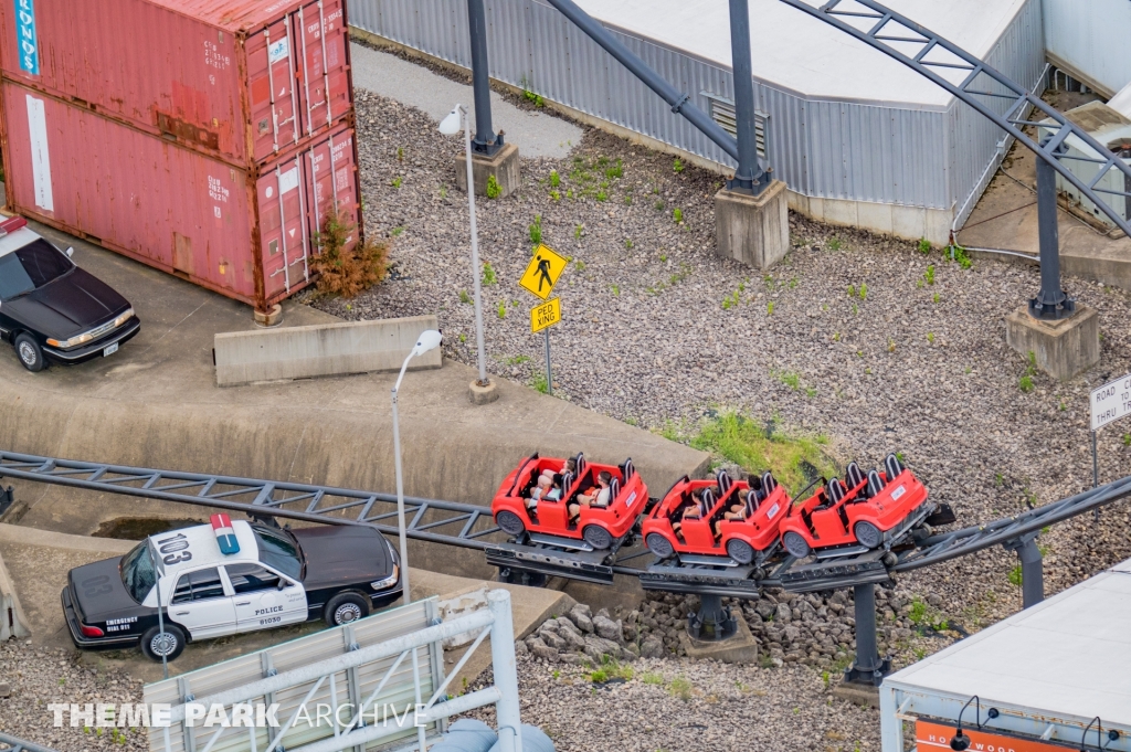 Backlot Stunt Coaster at Kings Island