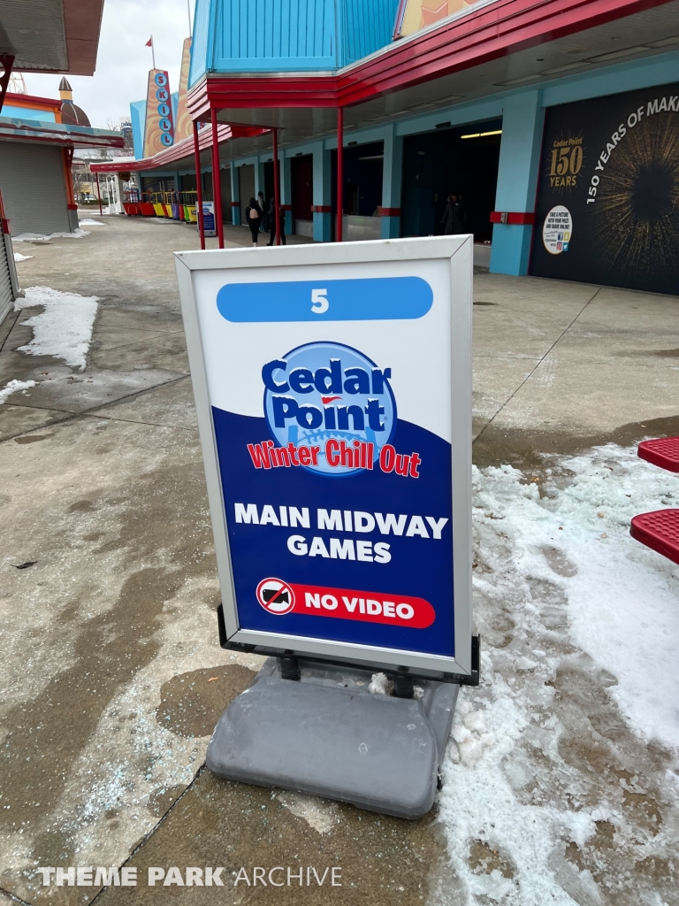 Midway Games at Cedar Point