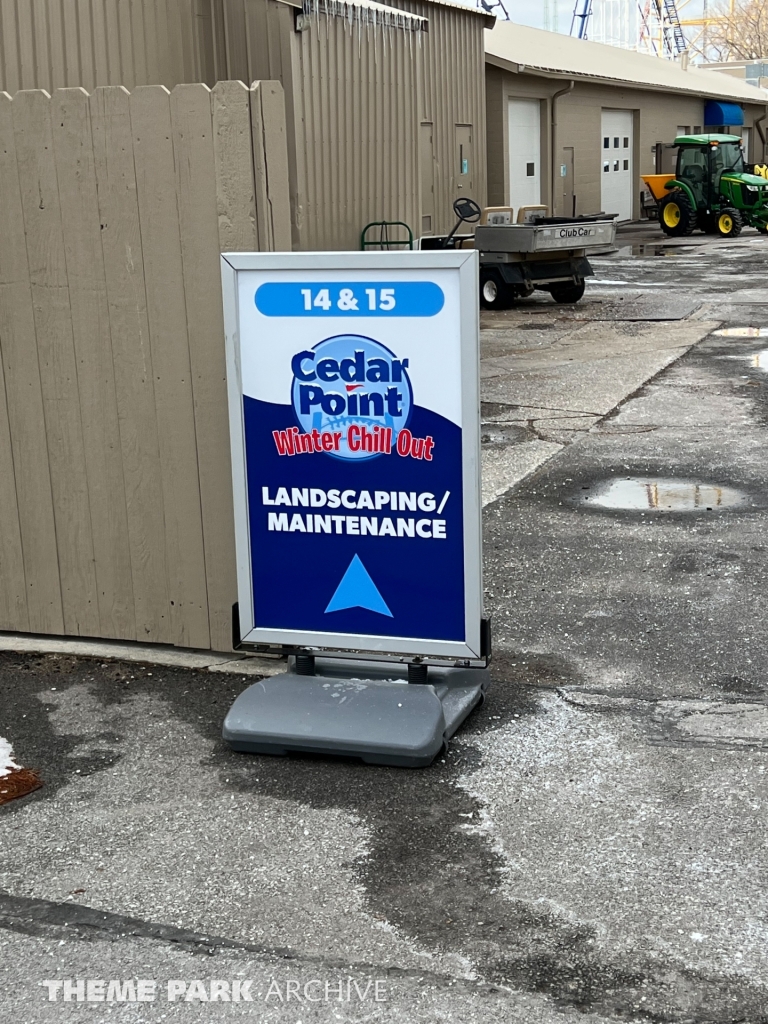 Landscaping at Cedar Point