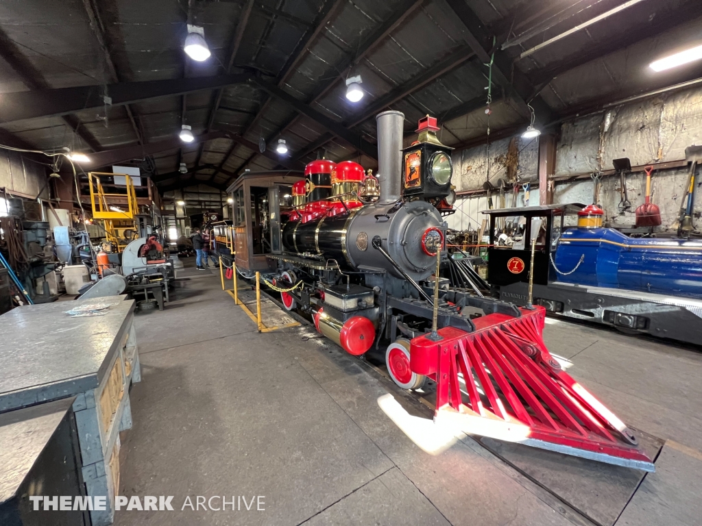 CP & LE Railroad at Cedar Point