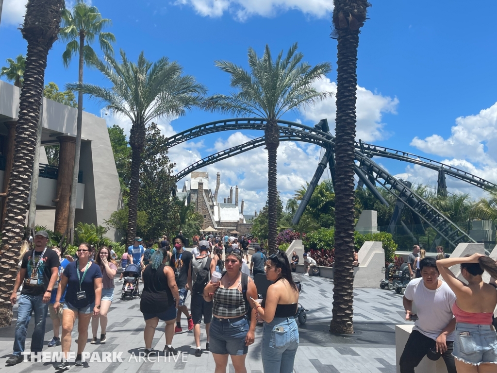 Jurassic World VelociCoaster at Universal Islands of Adventure