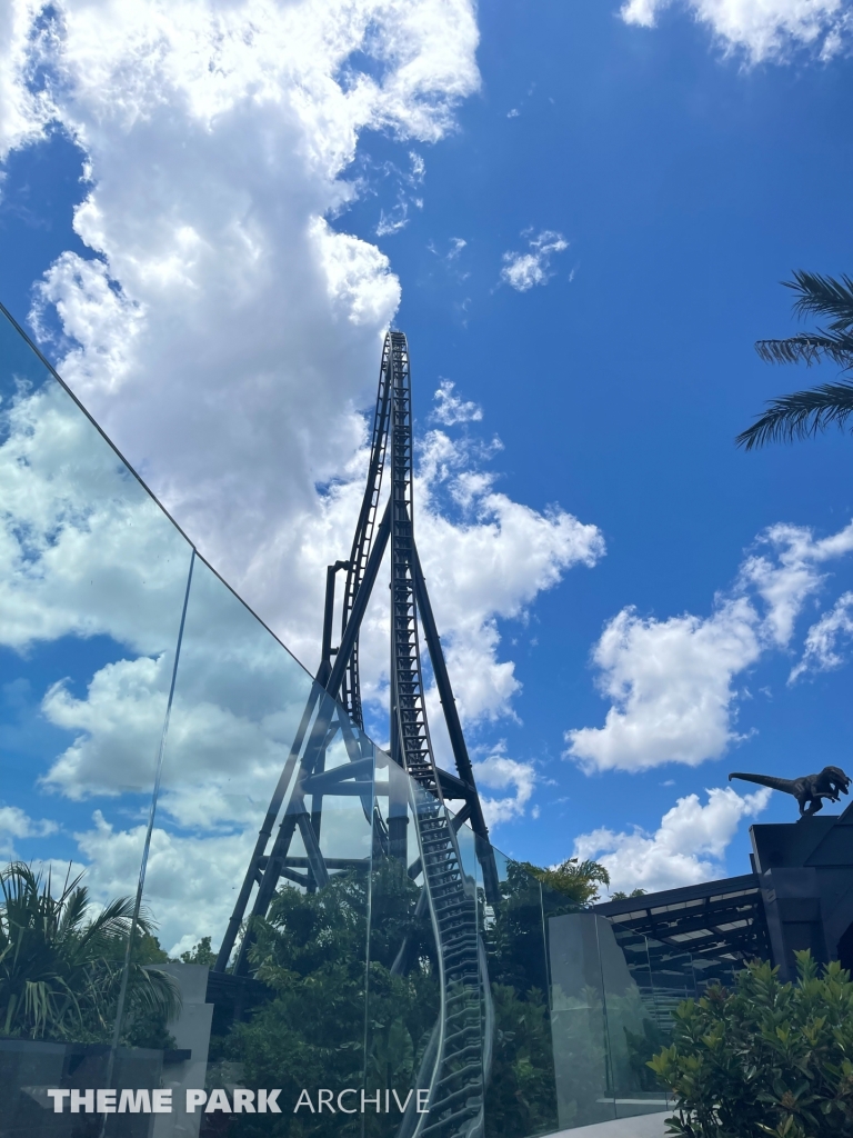 Jurassic World VelociCoaster at Universal Islands of Adventure