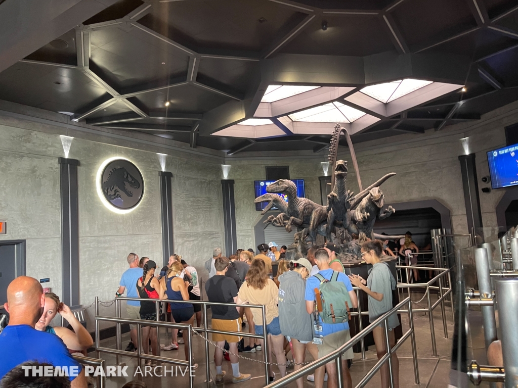 Jurassic World VelociCoaster at Universal Islands of Adventure