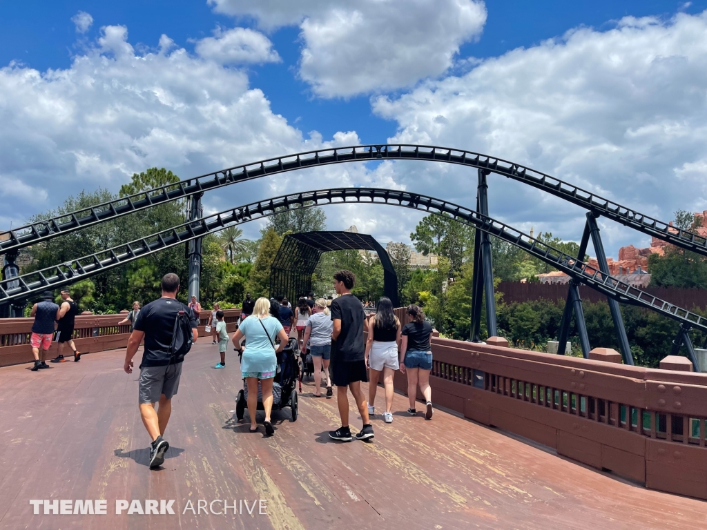 Jurassic World VelociCoaster at Universal Islands of Adventure