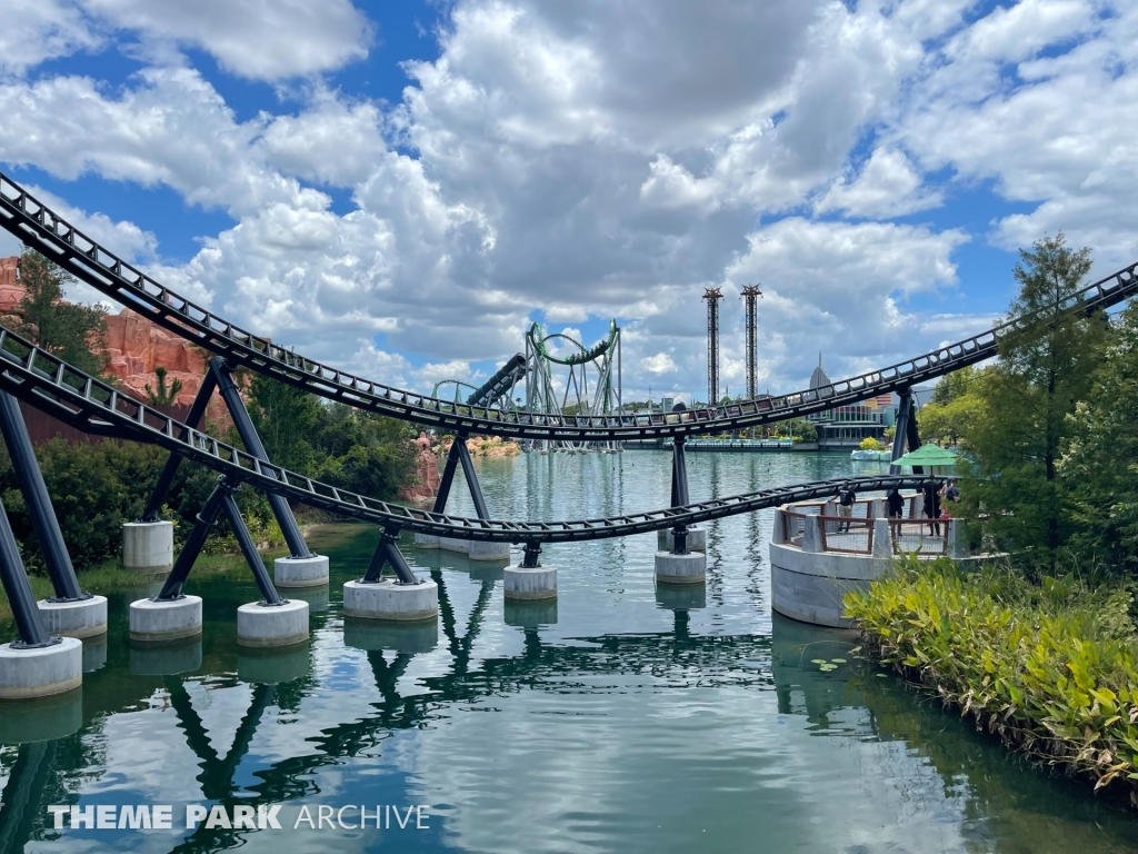 Jurassic World VelociCoaster at Universal Islands of Adventure