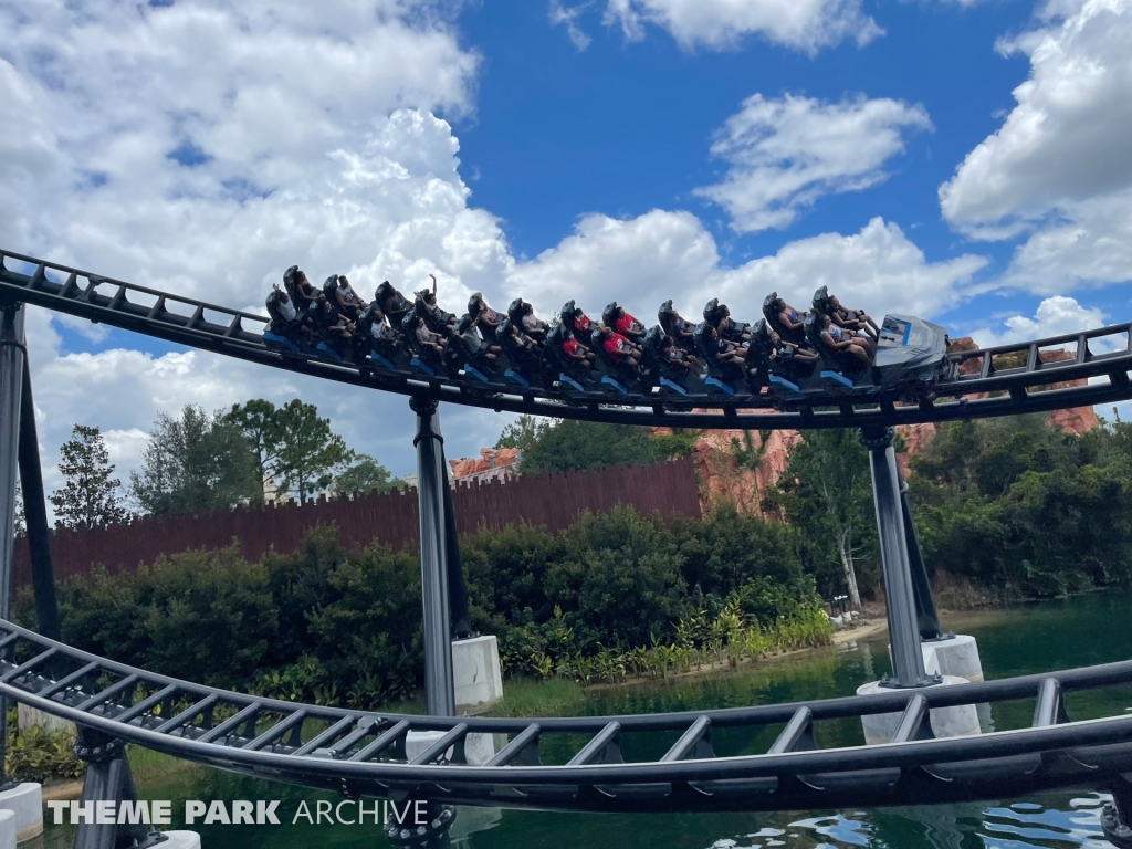 Jurassic World VelociCoaster at Universal Islands of Adventure