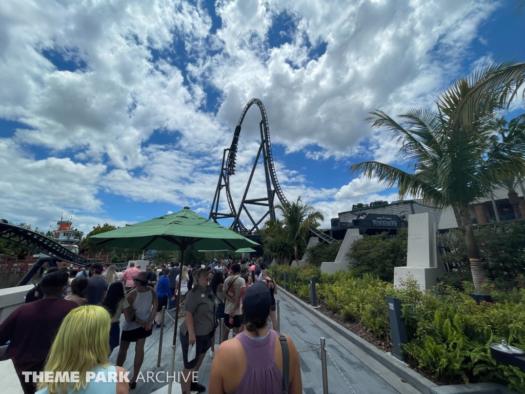 Jurassic World VelociCoaster at Universal Islands of Adventure