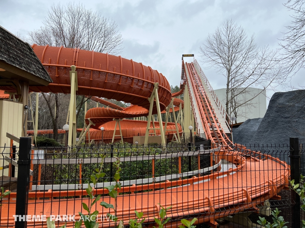 Avalanche at Kings Dominion Theme Park Archive