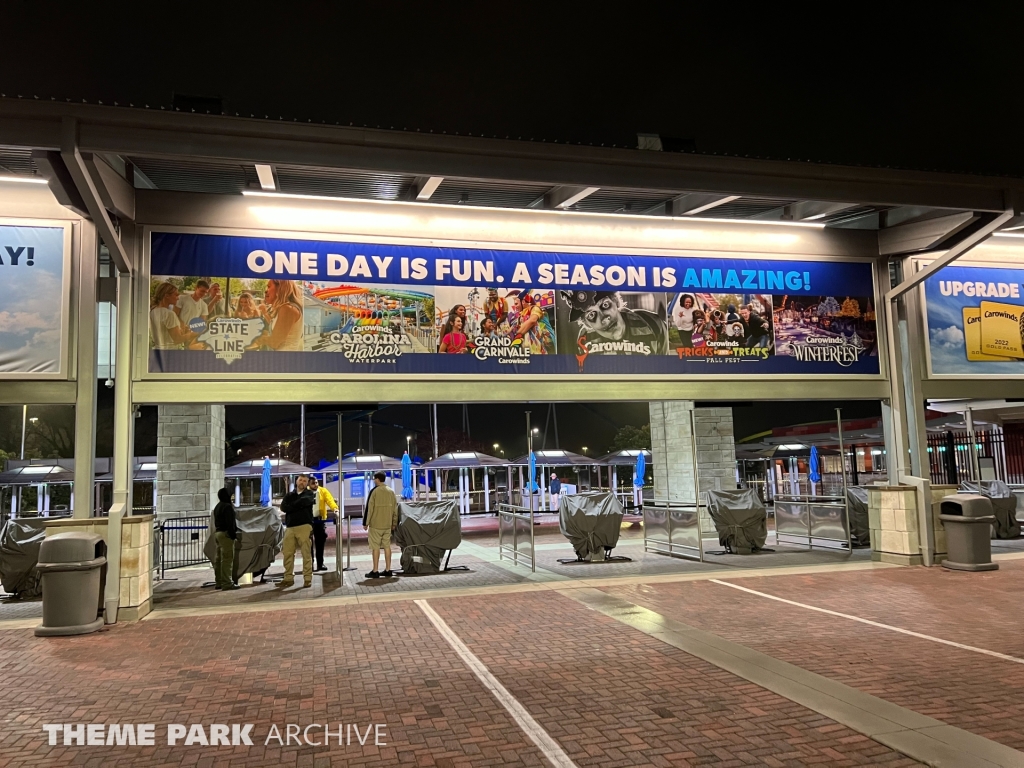 Entrance at Carowinds