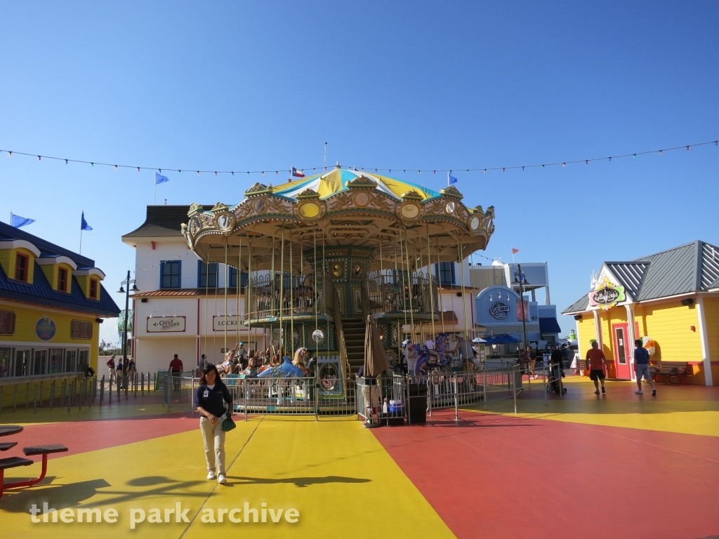 Double Decker Carousel at Galveston Island Historic Pleasure Pier