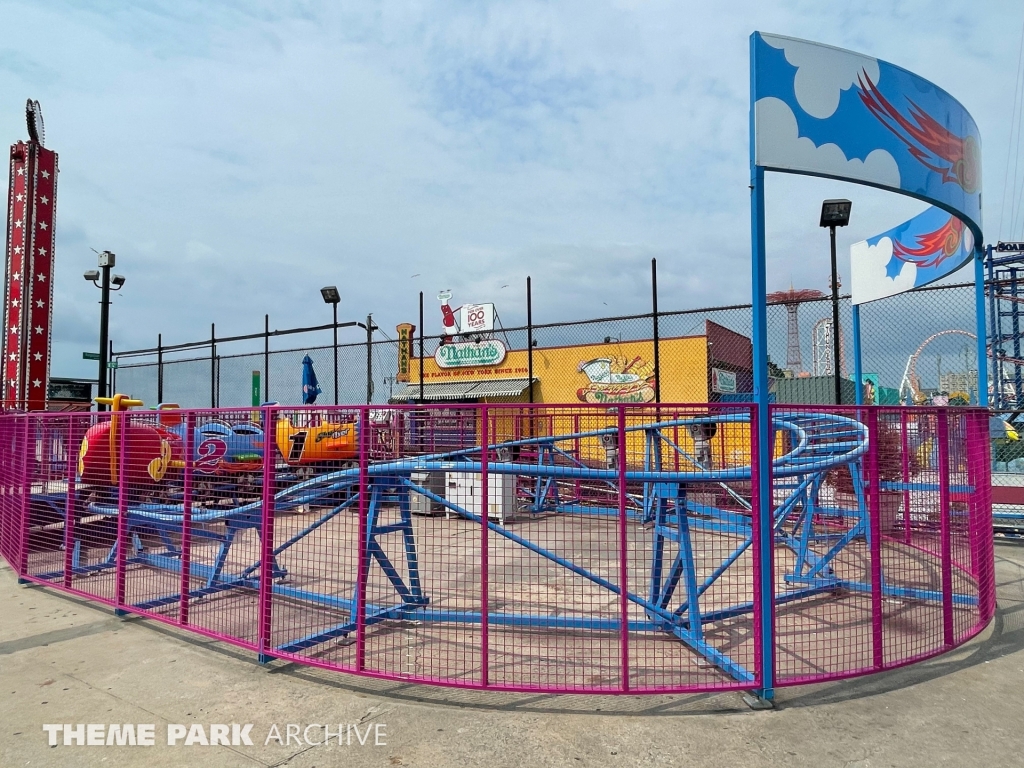 Skyflyer at Deno's Wonder Wheel Amusement Park