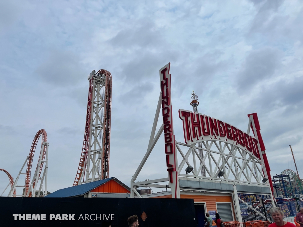 Thunderbolt at Deno's Wonder Wheel Amusement Park