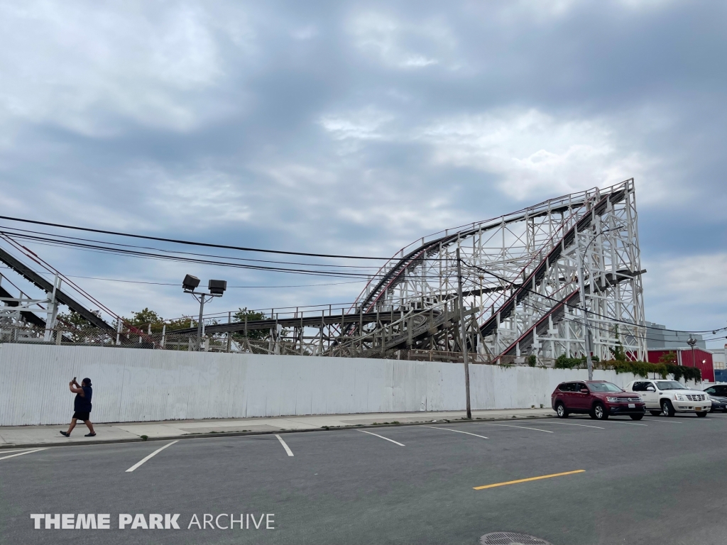 Cyclone at Deno's Wonder Wheel Amusement Park