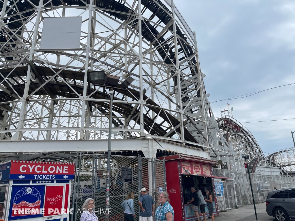 Cyclone at Deno's Wonder Wheel Amusement Park