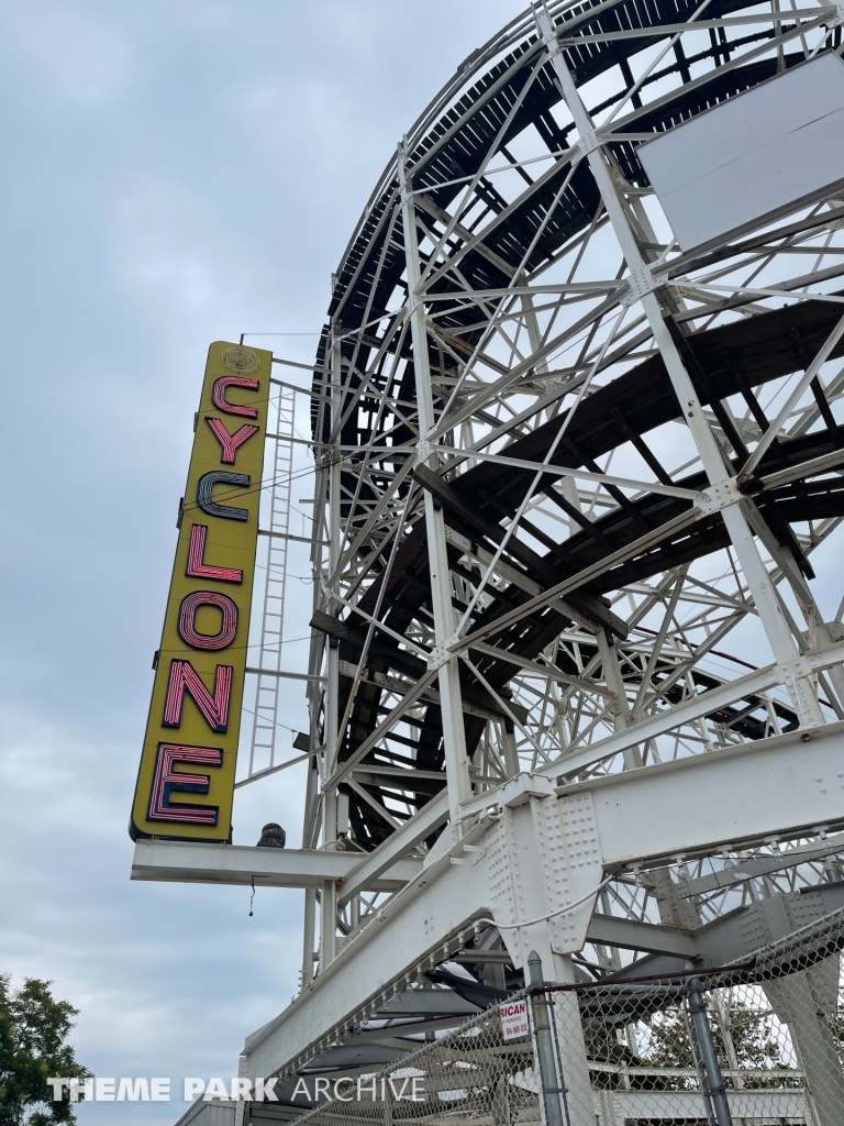 Cyclone at Deno's Wonder Wheel Amusement Park