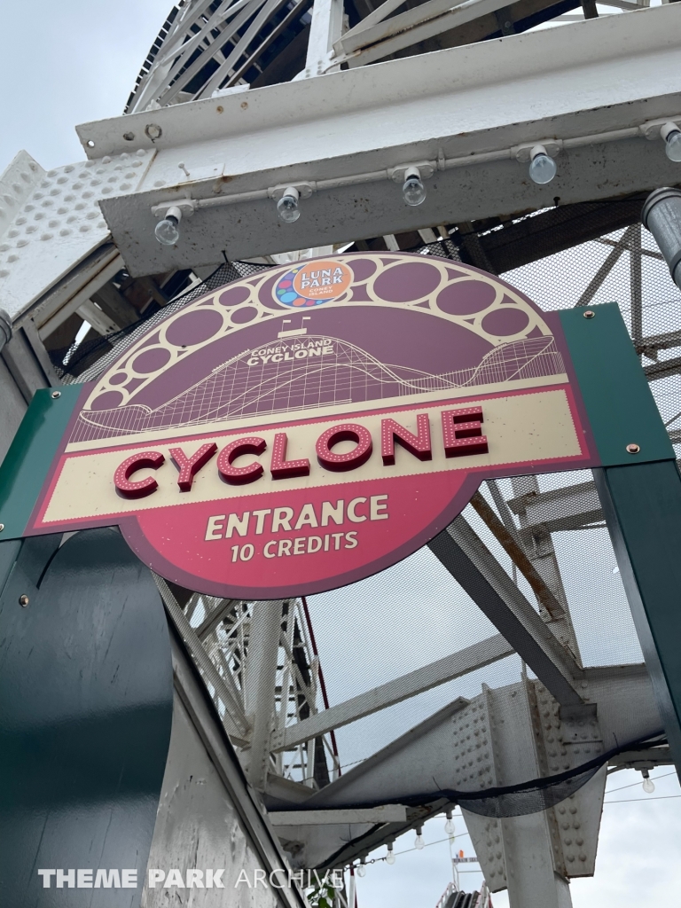 Cyclone at Deno's Wonder Wheel Amusement Park