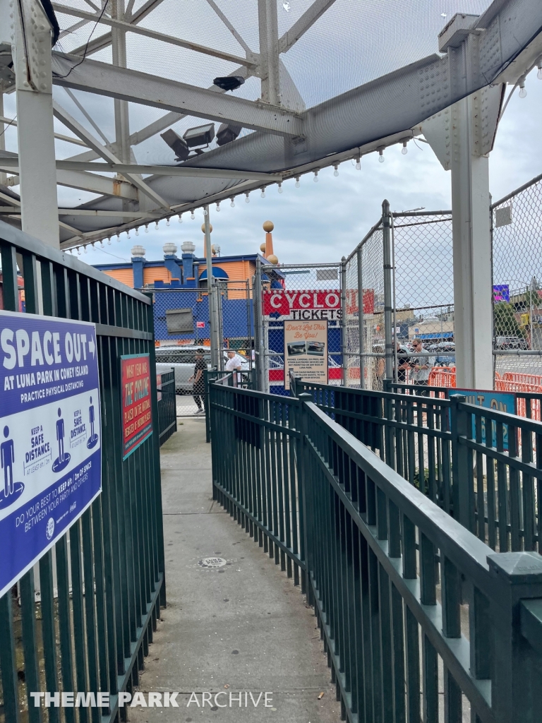 Cyclone at Deno's Wonder Wheel Amusement Park