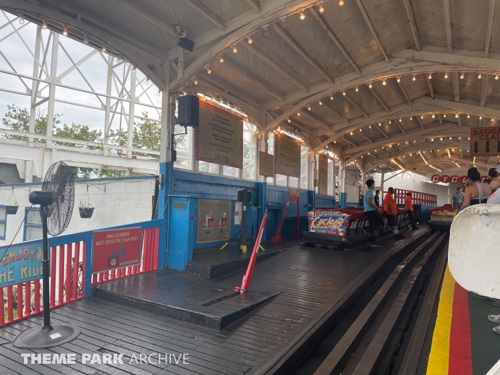 Cyclone at Deno's Wonder Wheel Amusement Park