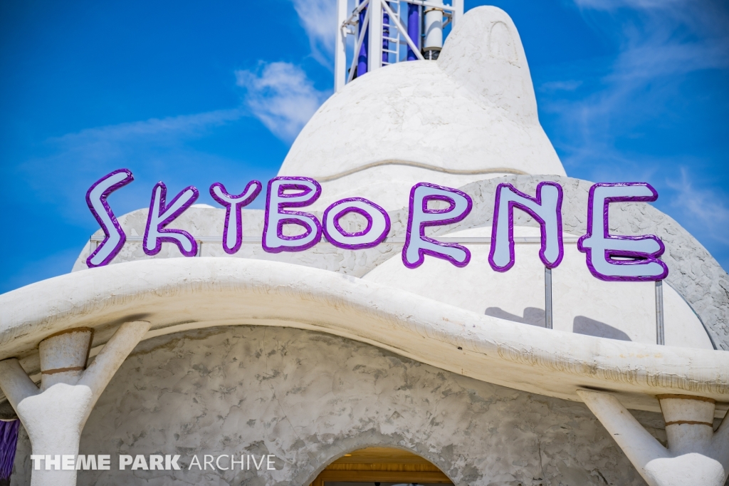 Skyborne Drop Tower at Lost Island