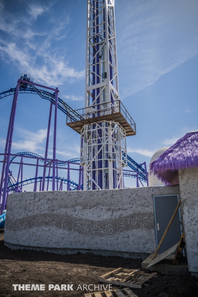 Skyborne Drop Tower at Lost Island