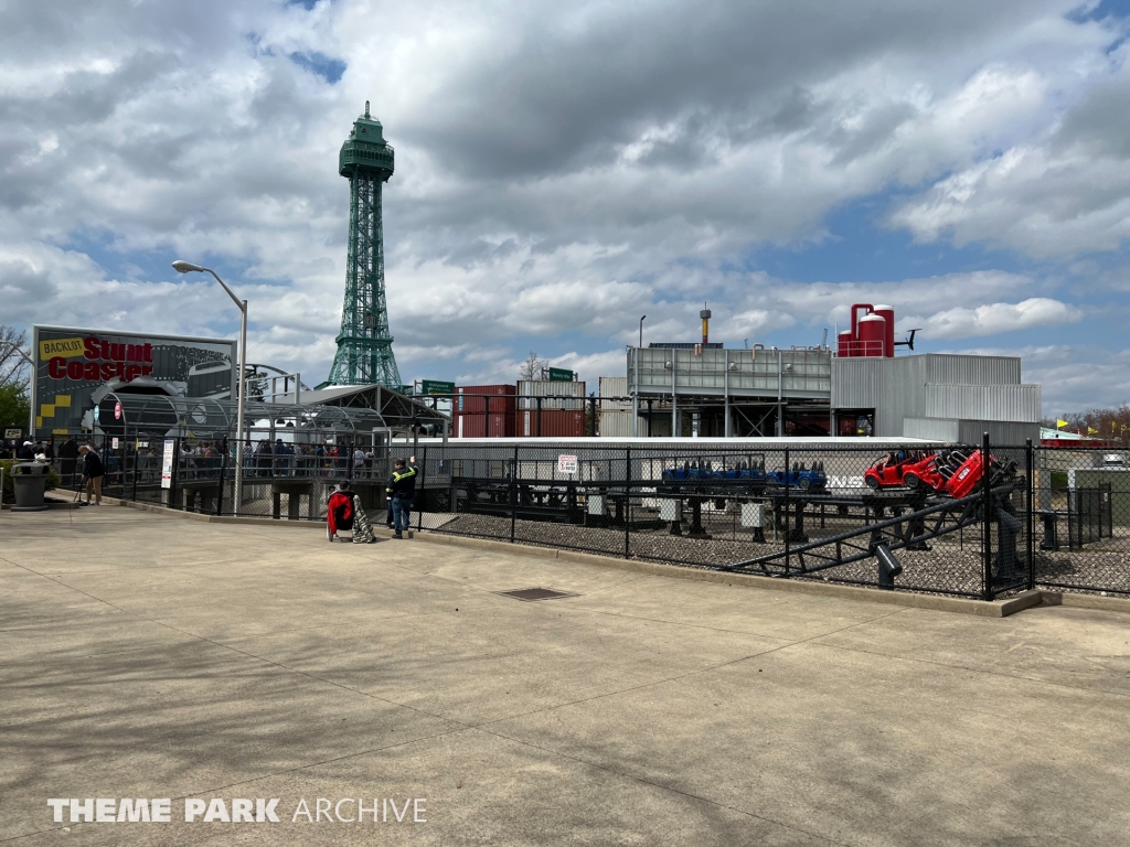 Backlot Stunt Coaster at Kings Island