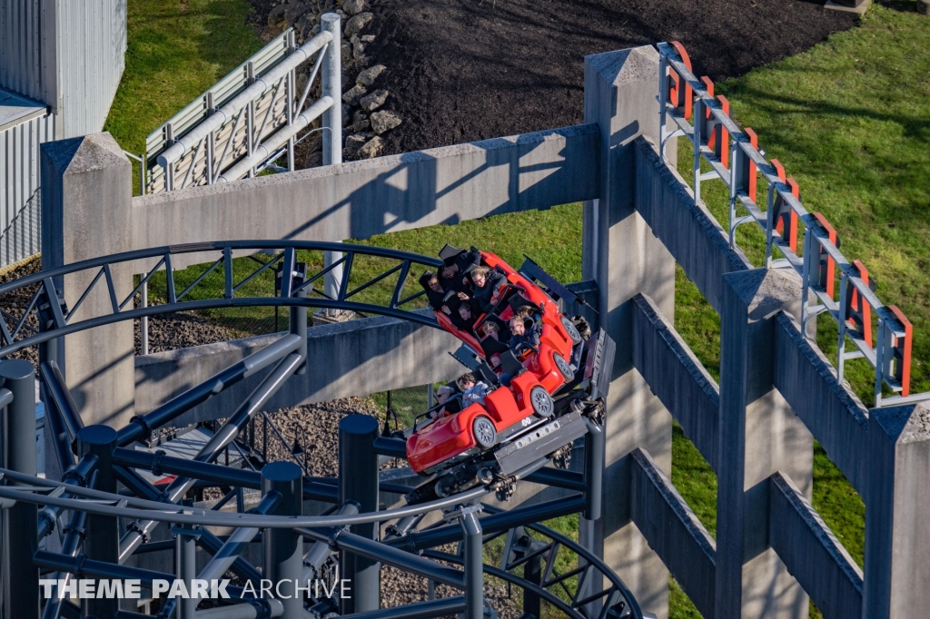 Backlot Stunt Coaster at Kings Island