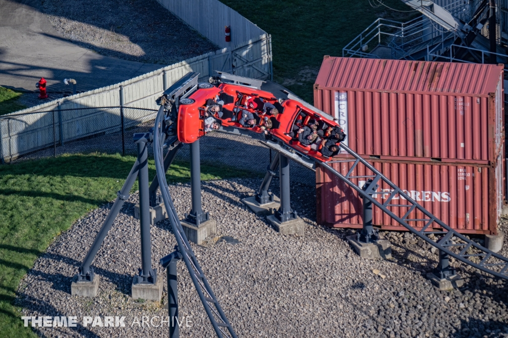 Backlot Stunt Coaster at Kings Island