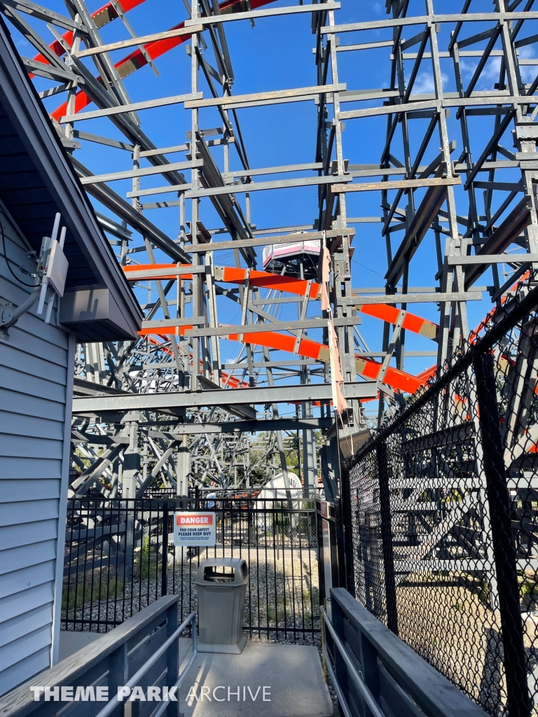 Wicked Cyclone at Six Flags New England