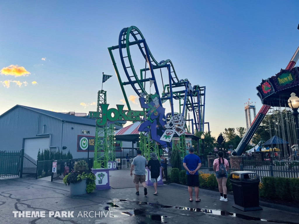 The Joker at Six Flags New England