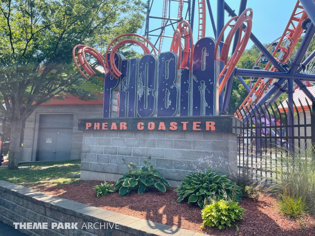 Phobia Phear Coaster at Lake Compounce