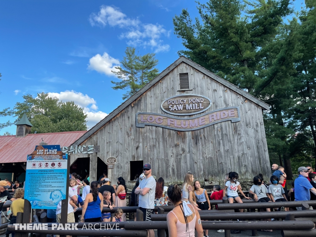 Log Flume at Canobie Lake Park